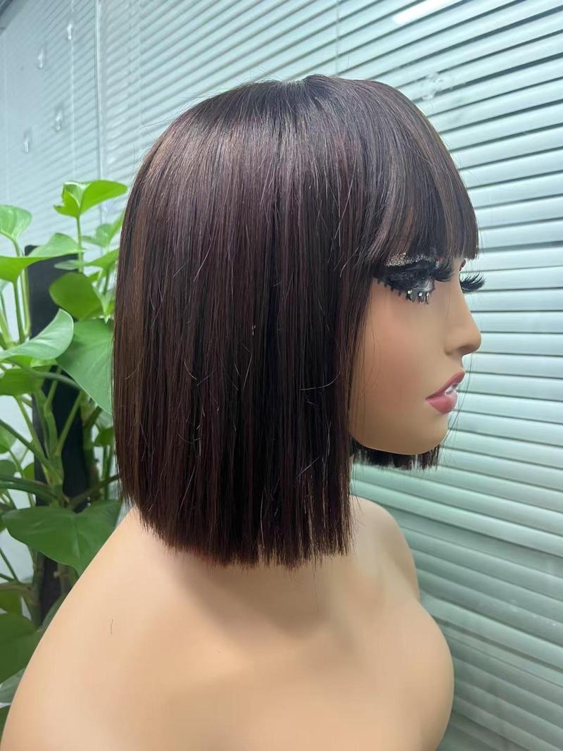 Product Introduction of 250% Density Bone Straight Kim Closure 2x6 Lace Wear and Go Wig, Seamless Human Hair Wigs for Women, Easy to Create a Perfect Look 3