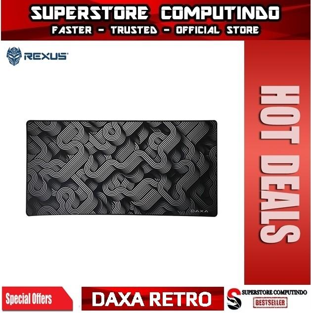 Gambar Rexus Mousepad Gaming Daxa Retro Mousemat Extended Cloth XL - Daxa Retro dari SuperstoreComputindo Kota Administrasi Jakarta Pusat Tokopedia