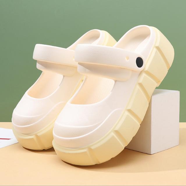 THANH LÝ LẺ SIZE Sục Độn Đế Cao Fashion Nữ Dễ Thương phù hợp đi làm đi chơi du lịch dã ngoại - Tết DéP Shoes GiàY Nhung Sandal Jean giay nuxinh dep 2025 dép đúc su lolita dé p cà r ố t giày đẹp chonữ