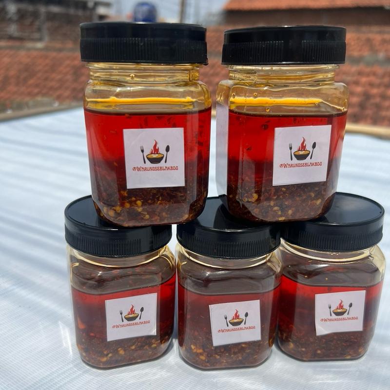 chili oil minyak cabe bubuk bumbu chili oil Saos 4