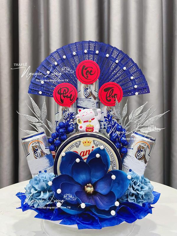 Mẫu 24 - Set Phụ Kiện Tháp Tài Lộc - Trang Trí Ban Thờ Tết