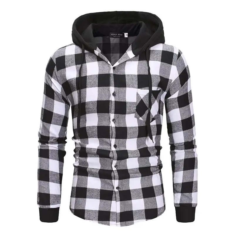 AP - Jeco Topi Kemeja pria lengan panjang dan HODIE bahan katun yandet LD104 PB70 slim fit kantongbDeoan AKTIF 1