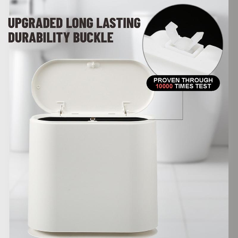 Product Introduction of Koala Home Rubbish Bin-for Bathroom/Toilet/Kitchen/Living Room Slim Gap Trash Can Waste Bin Dustbin Trash Bin 6