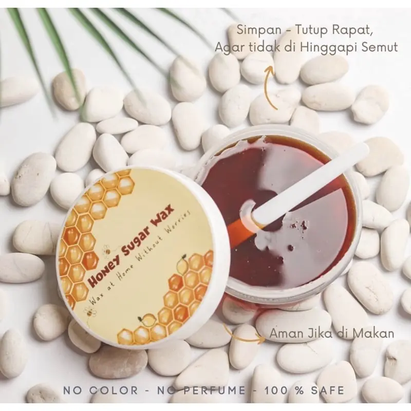 READY! MR EPPLE HONEY SUGAR WAX KIT 85ML WAXING KIT HONEY MR. APPLE EPPLE HONEY SUGAR WAXING 2