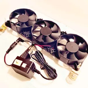 Kipas Aquascape 8cm Hitam Pendingin Tanaman Air