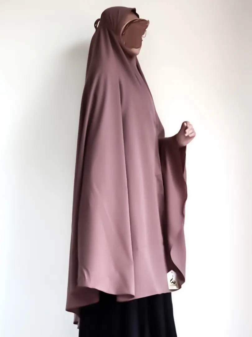 willis kerudung bergo non pad tali jumbo oval wolfice premium mahzhuuzh khimar Muslim Instan Syari Jilbab Wanita Tangan