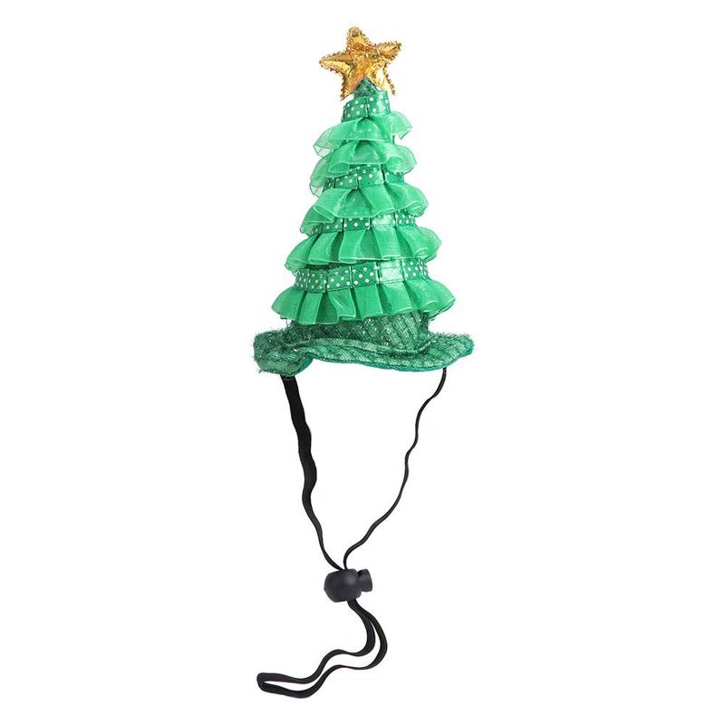 Product Introduction of 2 Chiếc Bộ Trang Phục Giáng Sinh Cho Thú Cưng Chó Nhỏ Đáng Yêu Mũ Yêu Tinh Bộ Vòng Cổ Và Mũ Tutu Cho Mèo Có Dây Đeo Co Giãn Vòng Cổ Mũ Sáng Bóng Màu Xanh Lá Cây Có Thể Điều Chỉnh Phụ Kiện Đội Đầu Cho Thú Cưng Tiệc Sinh Nhật 12