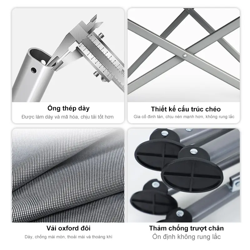 Ghế Gấp Ngoài Trời - Ghế Nấu Nước Cực Kì Thiện Ích: Nâng Trọng 200KG, Túi Đựng Và Túi Bên Cho Vật Dụng, Đế Chén Để Nước - Đối Tác Tin Cậy Cho Những Chuyến Nấu Nước 3