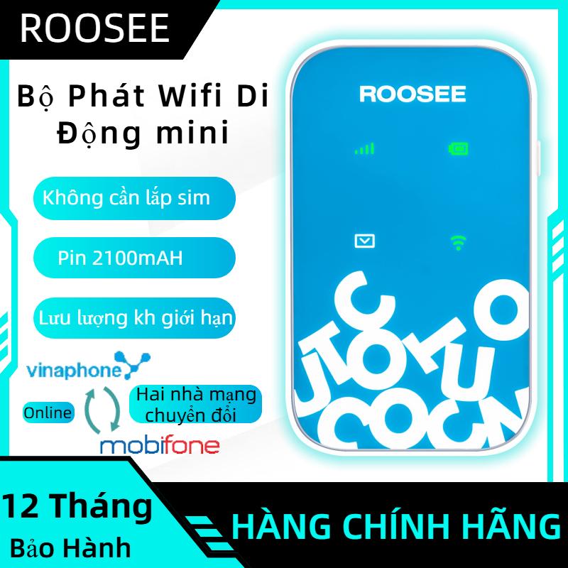  Bộ phát wifi 4G bỏ túi Roosee M610- wifi cầm tay không cần lắp sim 