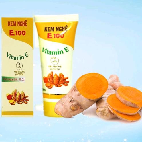Kem nghệ E100 Vitamin E Việt Hương 18.5g Làm Đẹp Da Nữ 6