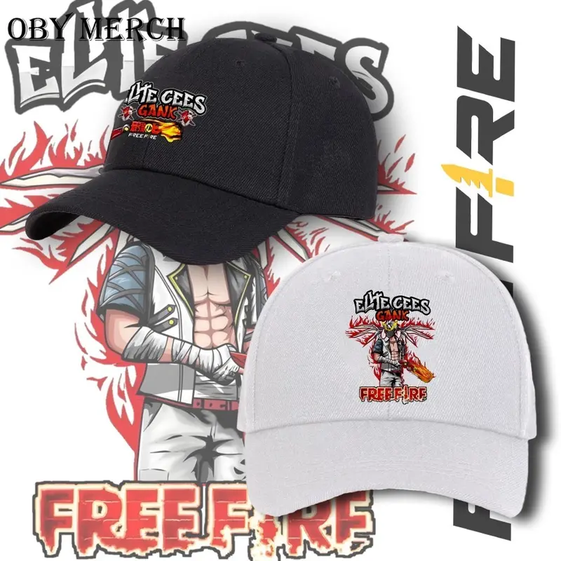Topi Baseball Free Fireee Freefire Karakter Anak Usia 3-10 Tahun | Topi Game FF topianak 0