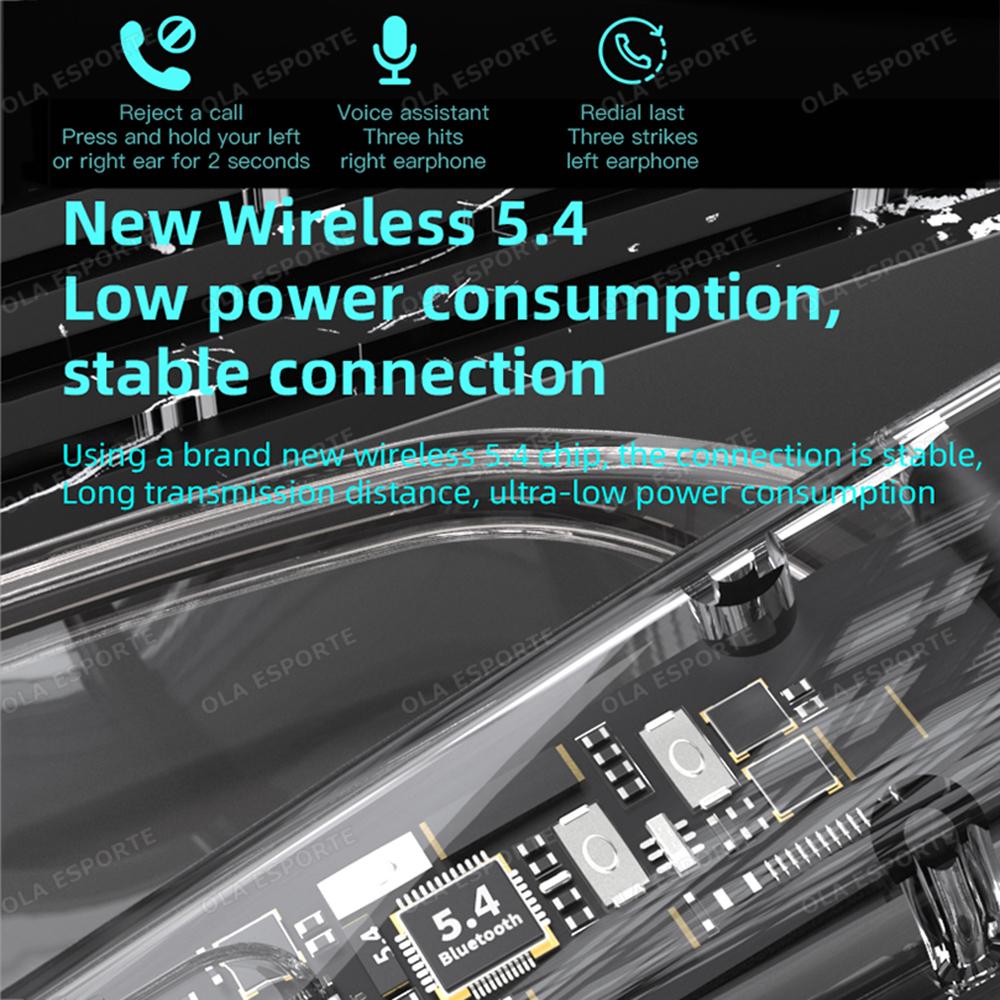 Smart Glasses Wireless Bluetooth 5.4 Smart Touch Music Control Headphone Sunglasses Voice Call Outdoor Sports Smartglasses 2025 - Image 3