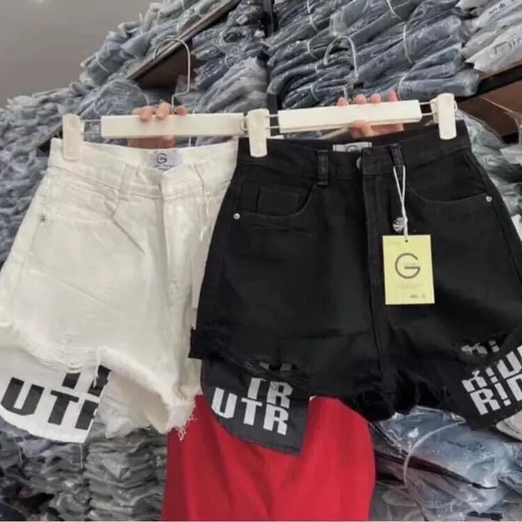 Quần jean rách đắp chữ Menswear Nam