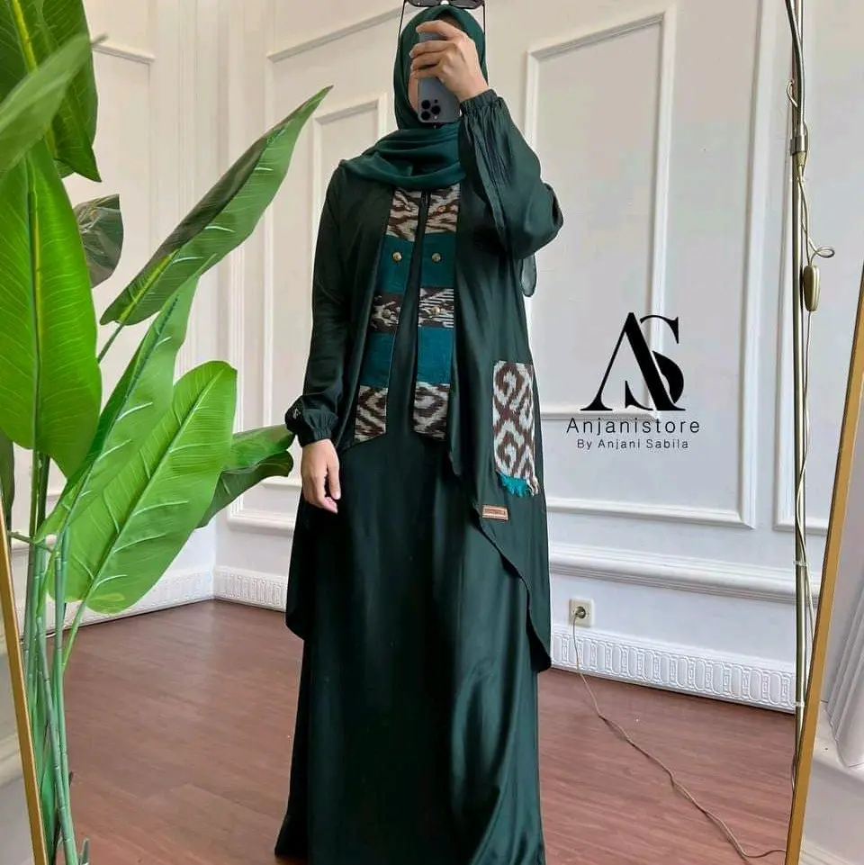 GAMIS DRESS CARDI JOTOL ETNIC BY ANJANI STORE
