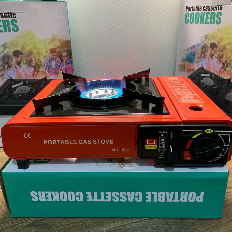 Bếp ga mini chống cháy nổ ,chống gió công suất 2900w bảo hành 12 tháng . Bếp ga du lịch dùng để ăn lẩu nướng . 5