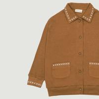 Gambar SABINE AND HEEM - GOTTA Cotton Rib Embroidery Cardigan - Light Brown - Cardigan Anak - S (1-2 YO) dari sabineandheemofficial Kota Tangerang Selatan 2 Tokopedia