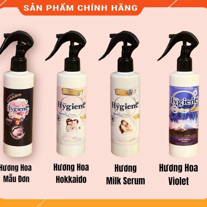 Xịt Thơm Quần Áo Hygiene Bí Quyết Của Tiệm Giặt Ủi