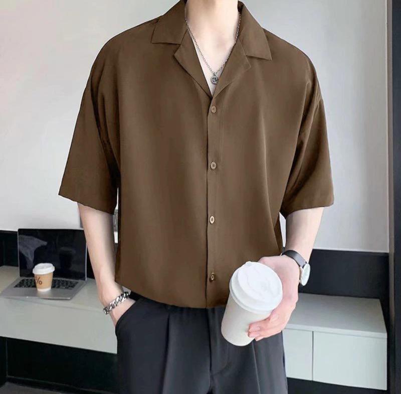Product Introduction of Áo sơ mi cổ vest nam nữ form rộng vải đẹp unisex chất dày dặn thời trang cực chất 24