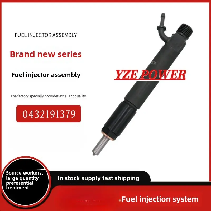 0432191379 Injector Assembly DLLA158P730 Deutz BMF1013 Injector Stable Quality