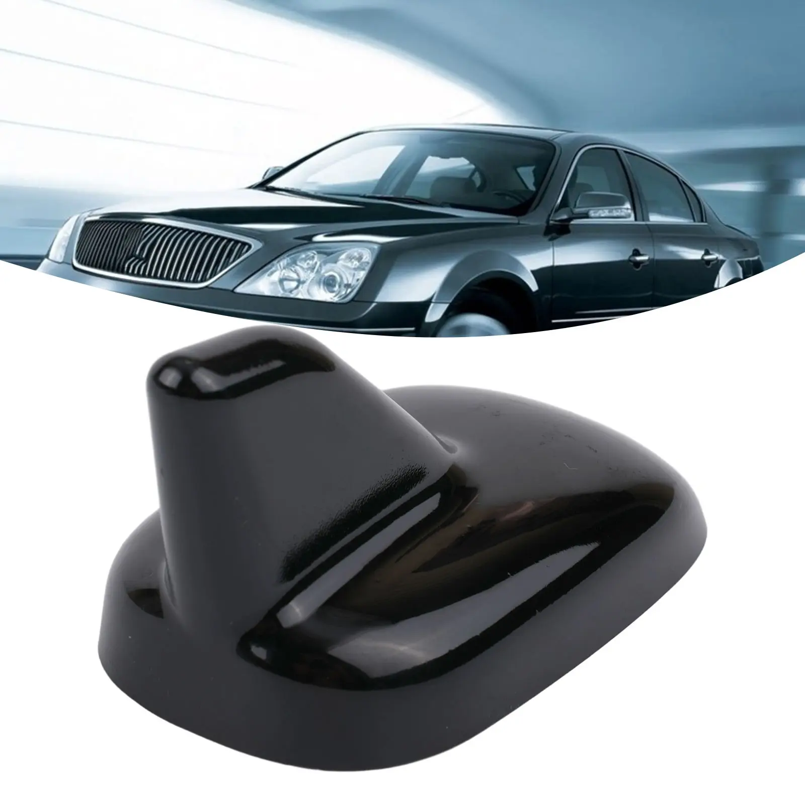 1 X Black Car Roof Antenna Aerial FM/AM Radio Signal Decor Trim