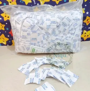 SILICAL GEL / SILLICAL GELL isi 100pcs pengawet makanan , sepatu , baju dll silika gel