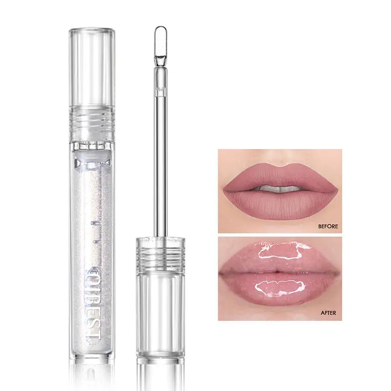 Spring Mirror Hydrating Lip Glaze, Moisturizing Juicy Lip Gloss, Glossy Liquid Lip Balm Lip Tint, Easy To Apply, Hydrating Lip Stain Lip Moisturizer, Summer Makeup, Christmas Gift