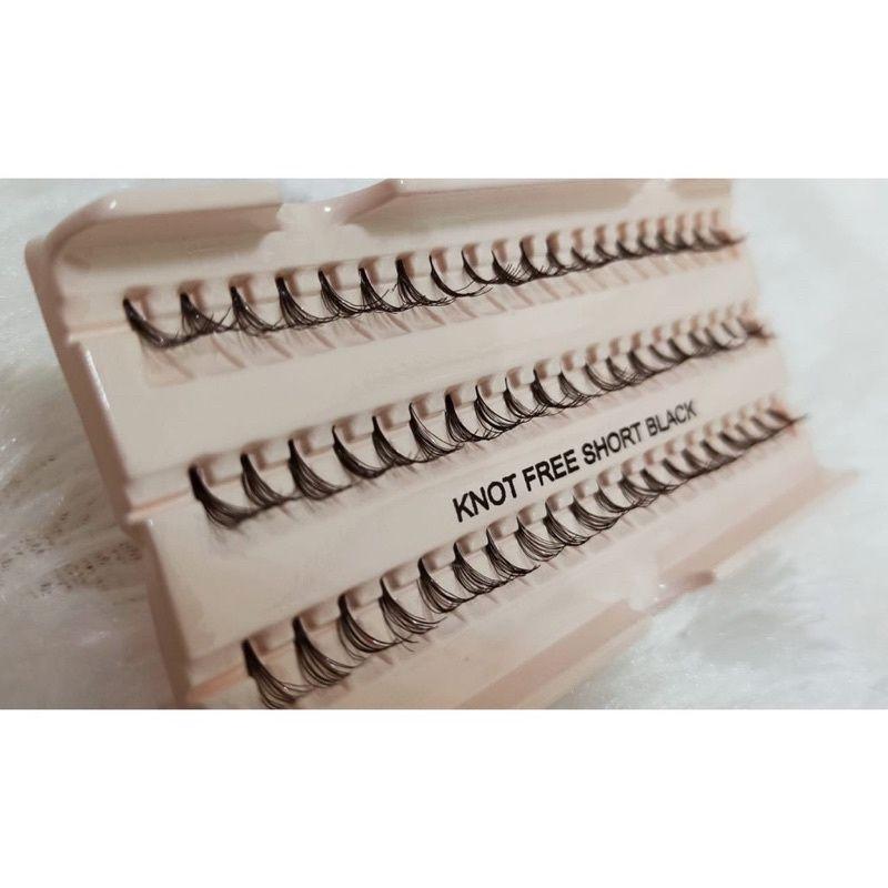 Exstra Lentik dan Tebal Bulu mata tanam Knot Free Eyelash exstension [COD] 4