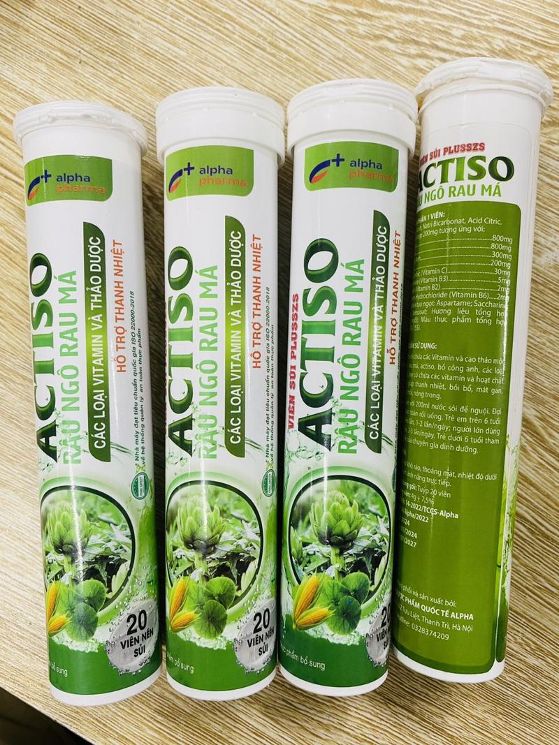Product Introduction of COMBO SỦI ACTISO MÁT GAN THANH NHIỆT 0