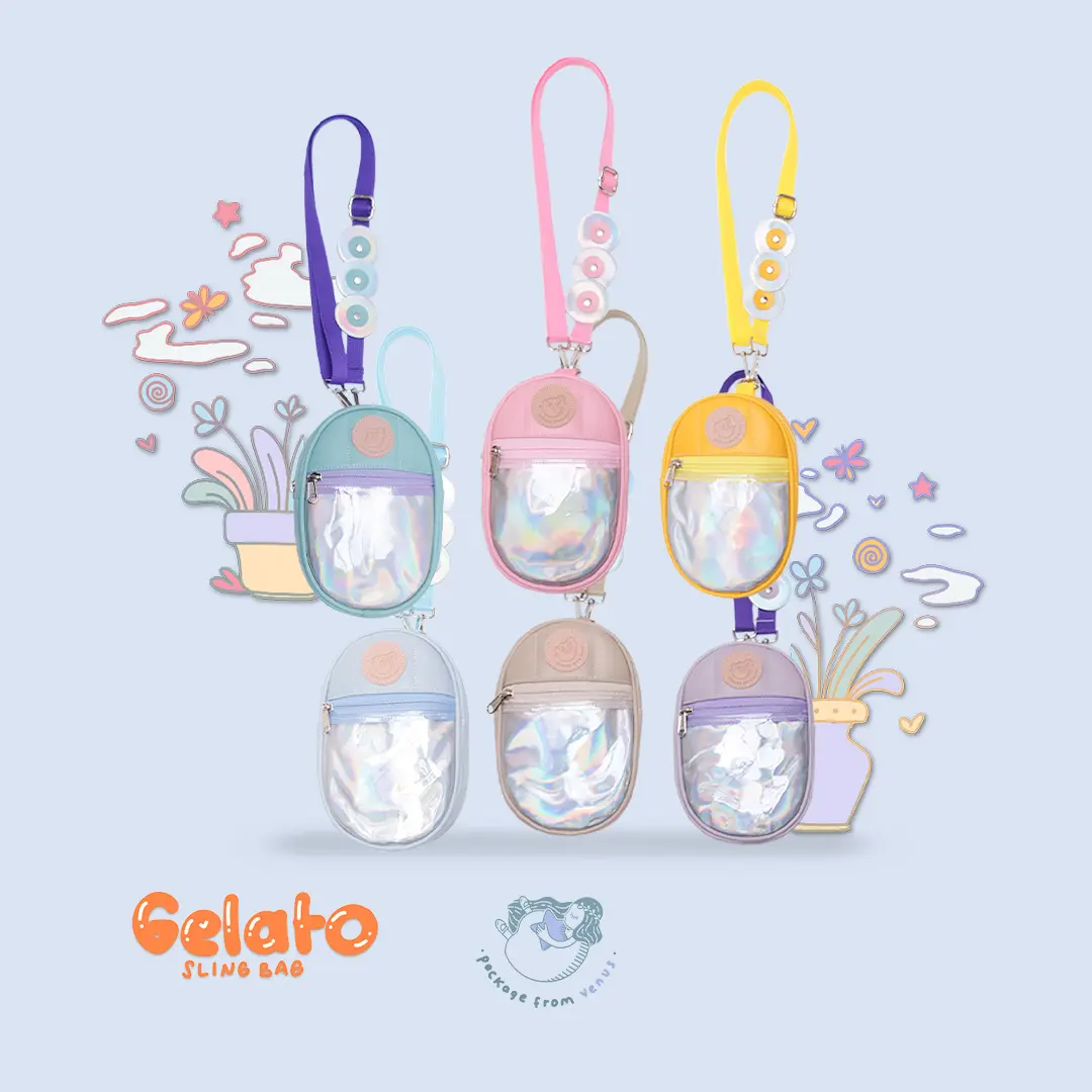 GELATO Sling Bag - Tas Lucu Selempang