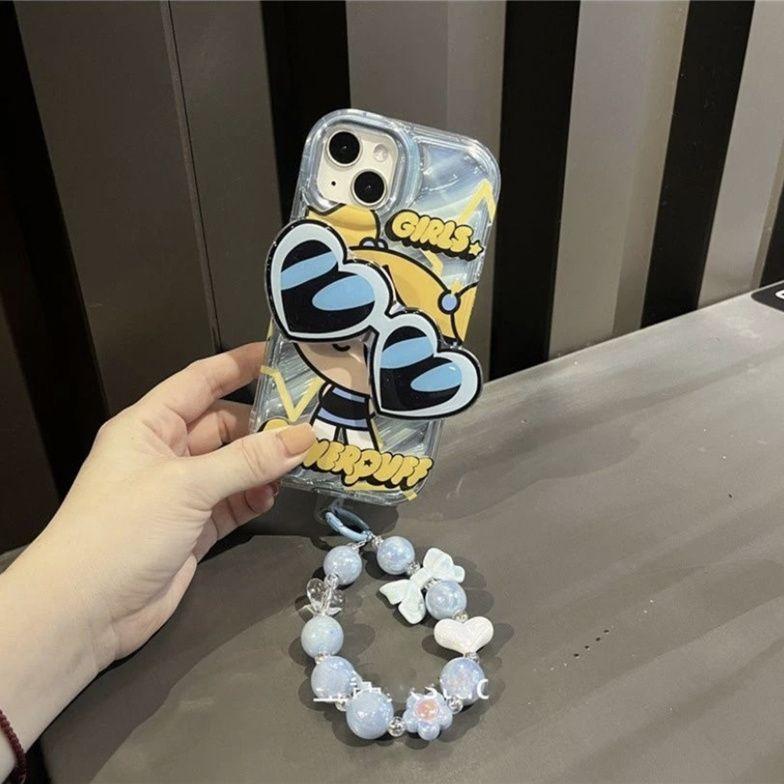 Product Introduction of The Powerpuff Girls Bracelet for Oppoa72/11x/93 Phone Case Reno8/10/4SE/R15/A1pro 2