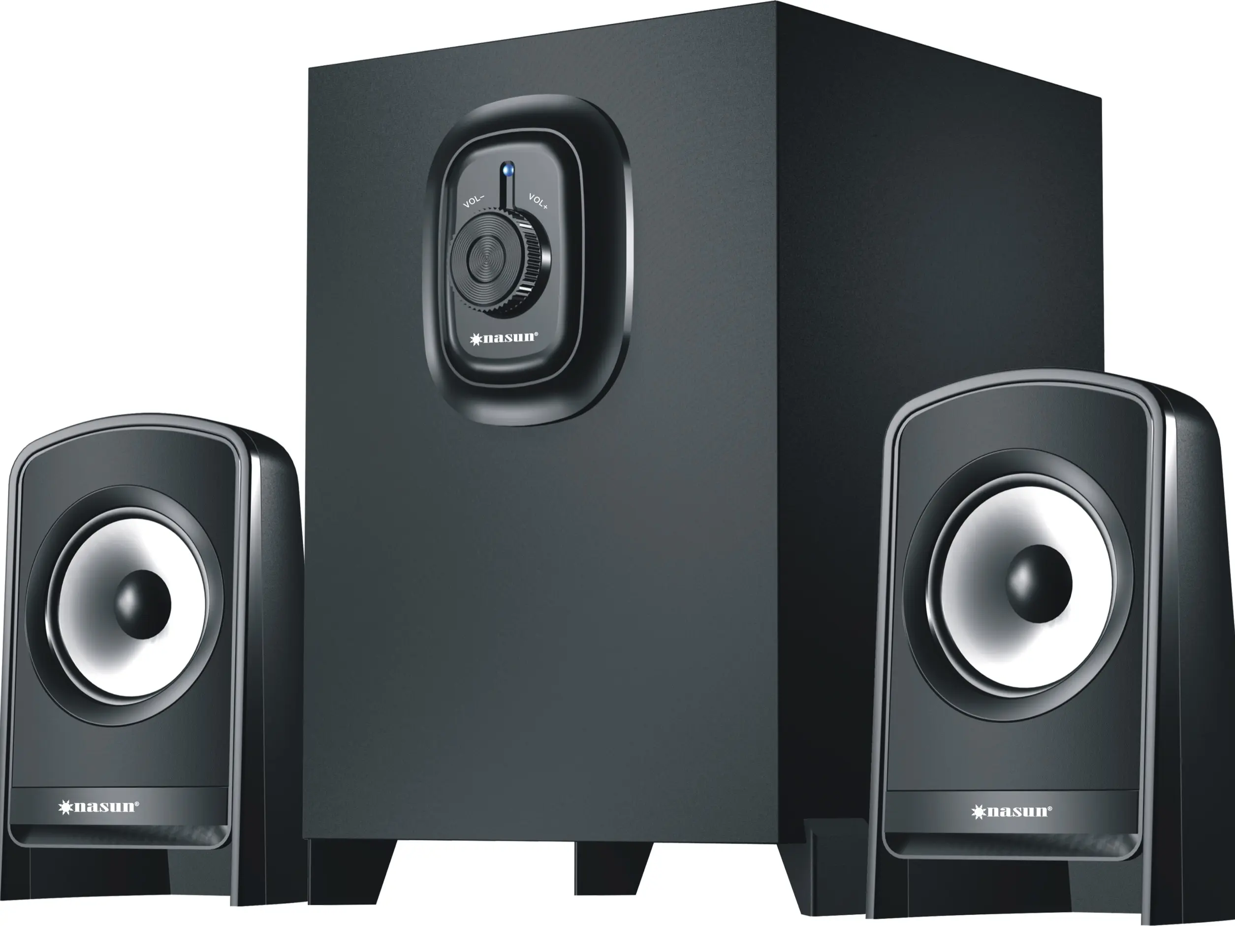 Loa 2.1 NASUN Model NS-805, công suất 20W, loa vi tính 2.1, loa nghe nhạc Củ Loa maytinh máy bass thùng bộ speaker v it in h nhac loapc sub 368 loasub gd d196 suki en m10 từ neo sup t5 trầm điện 30 loasony thung rẻ