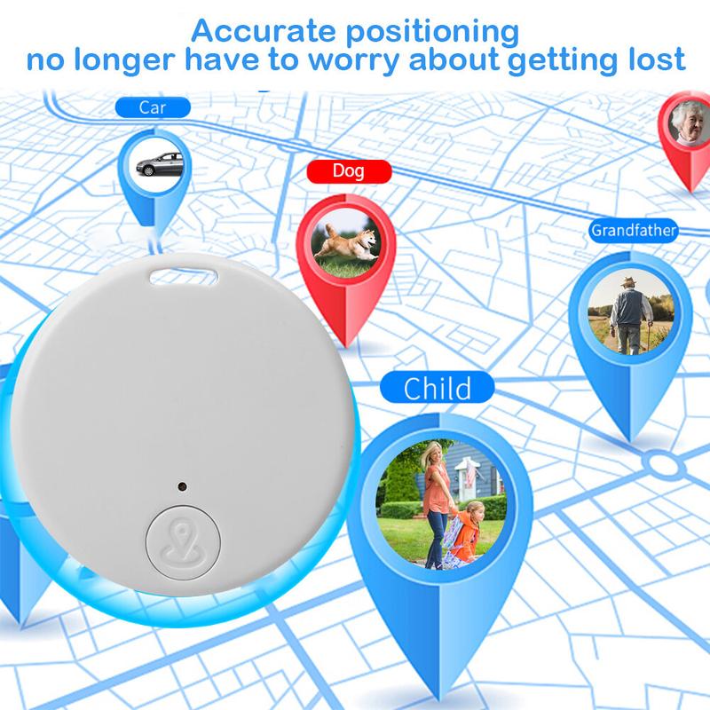 Thiết Bị Theo Dõi GPS, Kích Thước Nhỏ, Có Bluetooth, Thiết Bị Chống Thất Lạc, Thích Hợp Cho Vật Nuôi Và Trẻ Em, Có Thể Dùng Cho Túi Xách, Thiết Bị Theo Dõi, Thiết Bị Tìm Thông Minh, Phụ Kiện ChoThiết Bị Định Vị cho android mini gắn tag airtag gps smart 4