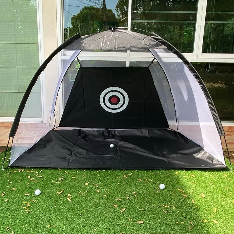 Golf Practice Net, Outdoor Portable Folding Golf Putting Training Net, Golf Accessories for Adults, Summer Gift, Fathers Day Gift