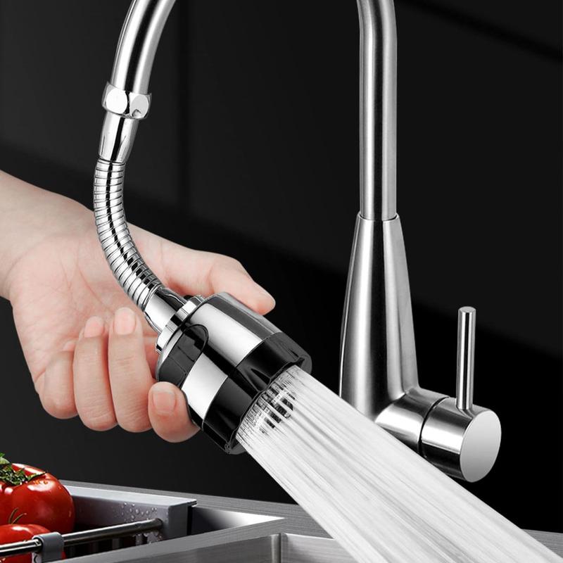 Kitchen Faucet Extender (1 Piece), Flexible Faucet with 2 Spray Modes for Bathroom Kitchen, Home Kitchen Sink Accessories 0