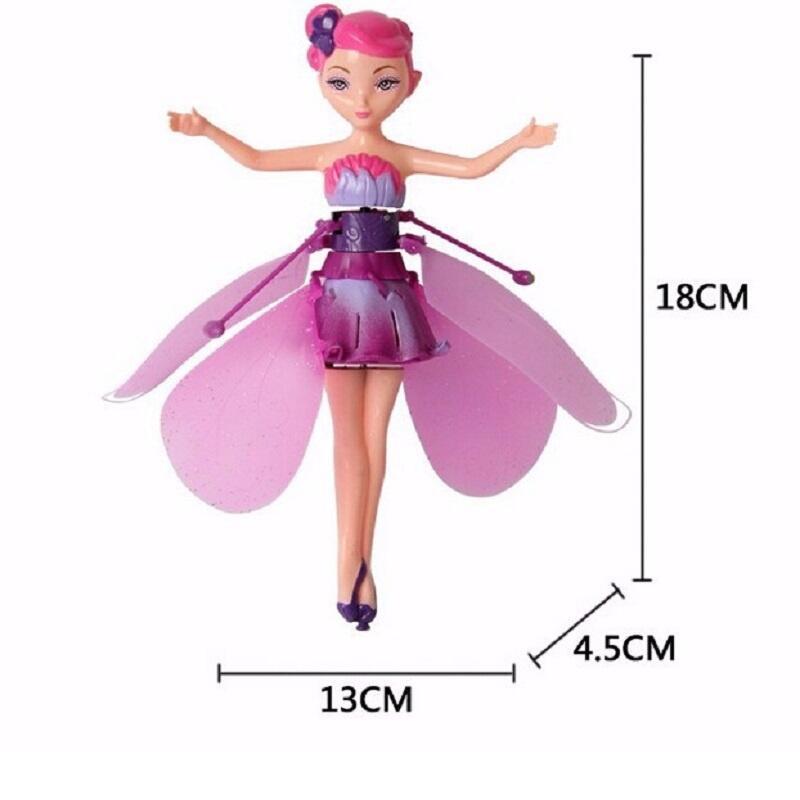 Product Introduction of Induction Fairy Flying Toys ,Kids Mini RC Drone Princess Doll Toy Girl Creative Birthday Gift kobe  bryant  helicopter  toy 23