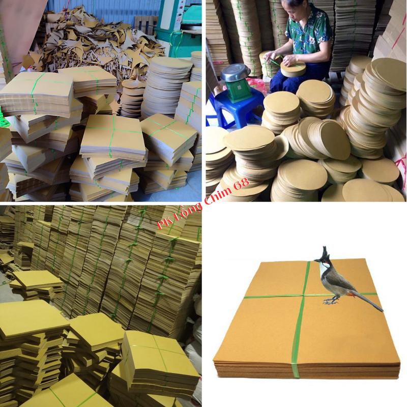 Giấy lót lồng chim chào mào Combo 10kg giấy lót lồng đủ size vuông từ 19cm đến 37cm giấy loại 1 không mùi