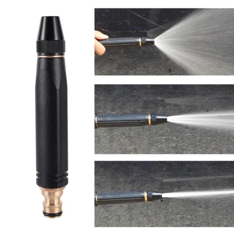 Kepala Semprotan Air Jet Spray Water Stream Hose Nozzle Selang Semprot Siram Tanaman Rumah Sepeda Pohon Mobil Motor Bunga Hose Nozzle Spray 6
