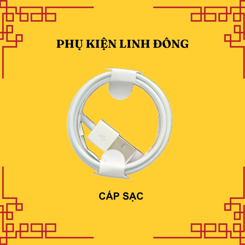 Cáp Sạc IP USB-Light ning  6ic Có Dung Lượng Thấp An Toàn 0