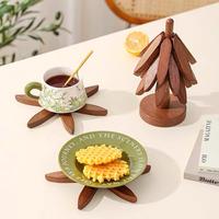 Gambar Wooden Folding Coaster Bentuk Pohon / Tatakan Kayu Tahan Panas & Anti Slip / Alas Panci Wajan Serbaguna Estetik Cocok Untuk Hadiah Rumah Baru - 3-Layer dari sovella.id. Kota Cimahi 3 Tokopedia