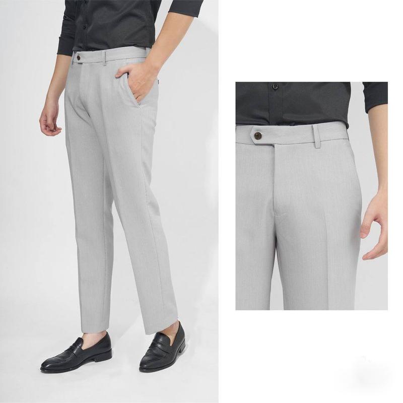 Quần tây âu nam vải SPANDECK cao cấp dày dặn mã Q130 Menswear Pants quandai  nam 1