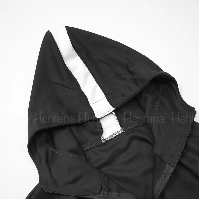 Áo chống nắng nam nữ THOM BROWNIE sọc tay, viền mũ, chất vải Umì dày dặn Unisex Sport 4