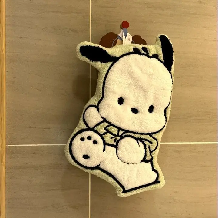 [Shop Hot Sale] Hellokitty Hand Towel Hanging Kitchen Bathroom Super Absorbent Double Thick Soft Cute Towel