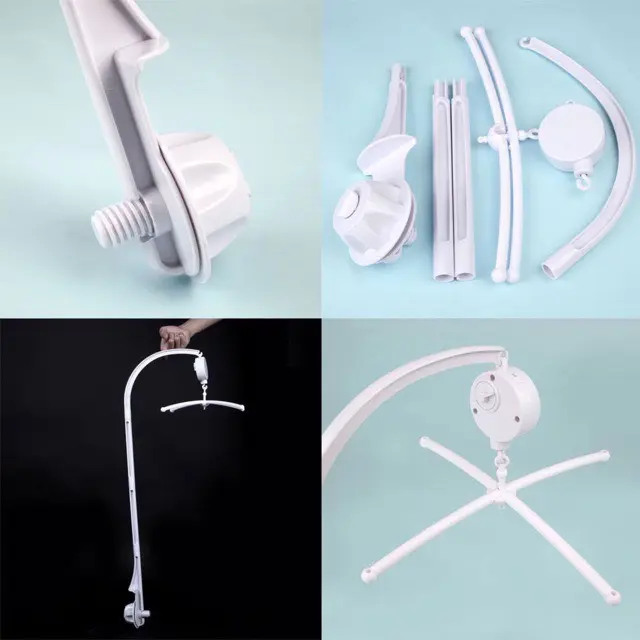 Đồ treo nôi bao gồm khung J khung X và hôp nhạc pin cho bé sơ sinh Đồ Chơi hộp  nhạc 0