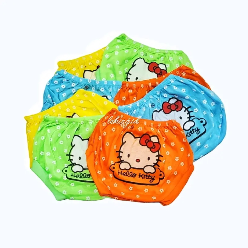Grosir 12 PCS ( 1 Lusin ) Celana Dalam Anak Perempuan Fenlis Hello Kitty Stabilo 0