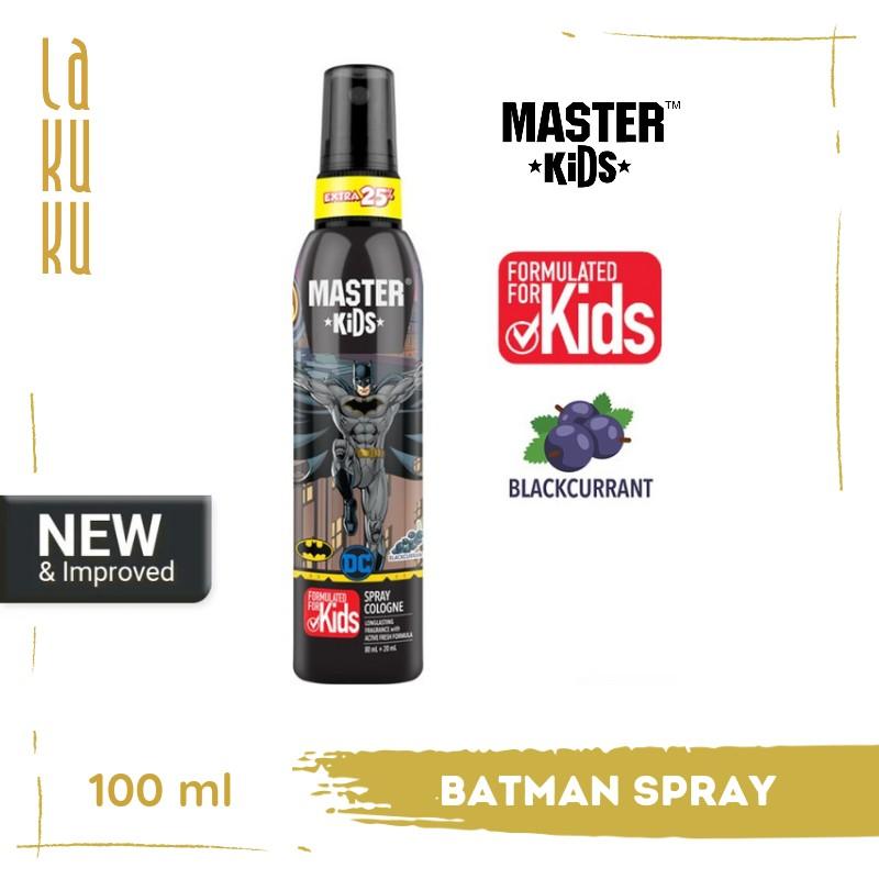 Lakuku - Master Kids Cologne Spray Super Hero Parfum Anak aroma Buah 3