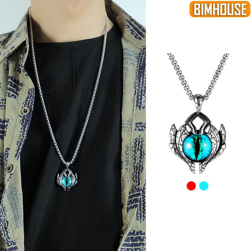 Dây chuyền nam trang sức mắt quỷ Vòng cổ titan chuỗi chain thời trang cá tính