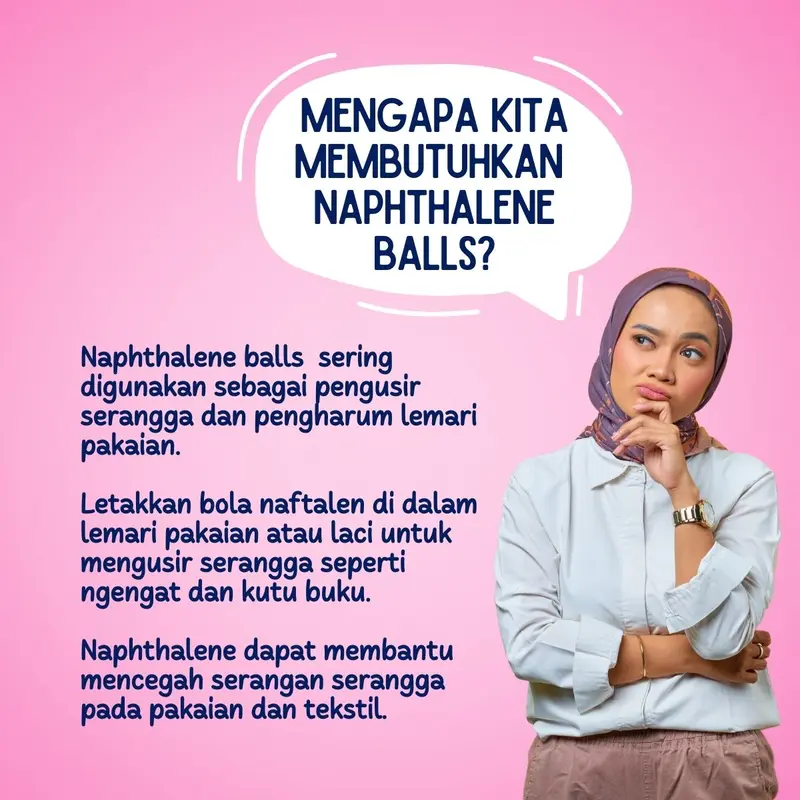 Naphthalene Ball Pengharum Lemari Pakaian Baju Kamper Kapur Barus Pengusir Tikus Serangga Menghilangkan Bau Tak Sedap 2