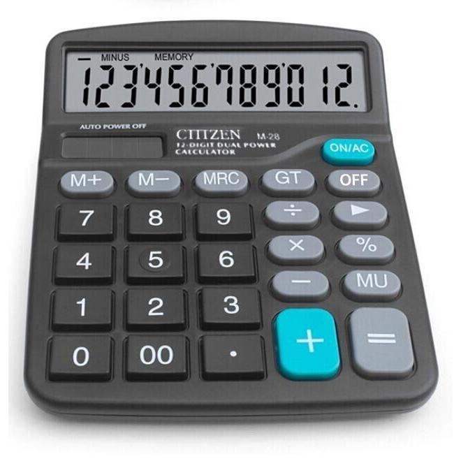 Large Computer Electronic Calculator Counter Solar & Battery - TikTok ...