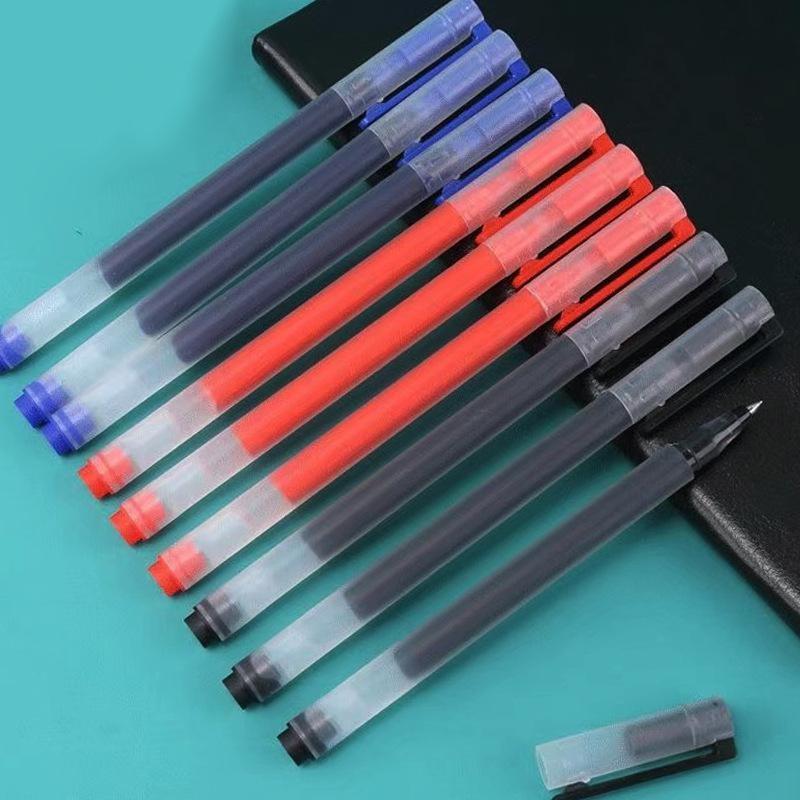 Bút Bi 3 Màu Siêu Mảnh 0.5mm - Mực Đen Đỏ Xanh - Trụ Trượt Bền Mực Dung Tích Lớn - Đồ Dùng Văn Phòng & Học Sinh Cao Cấp Bút gel ngòi Bút mực nước