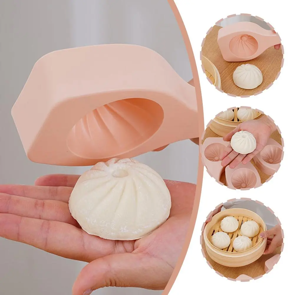 Khuôn Làm Bánh Bao Nhồi Bông Dụng Cụ Hữu Ích, Xiaolongbao, Ép Tay, Cấp Thực Phẩm, Khuôn Làm Mì Ống, D5A7